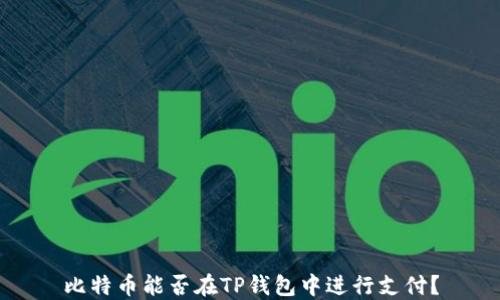 
比特币能否在TP钱包中进行支付？